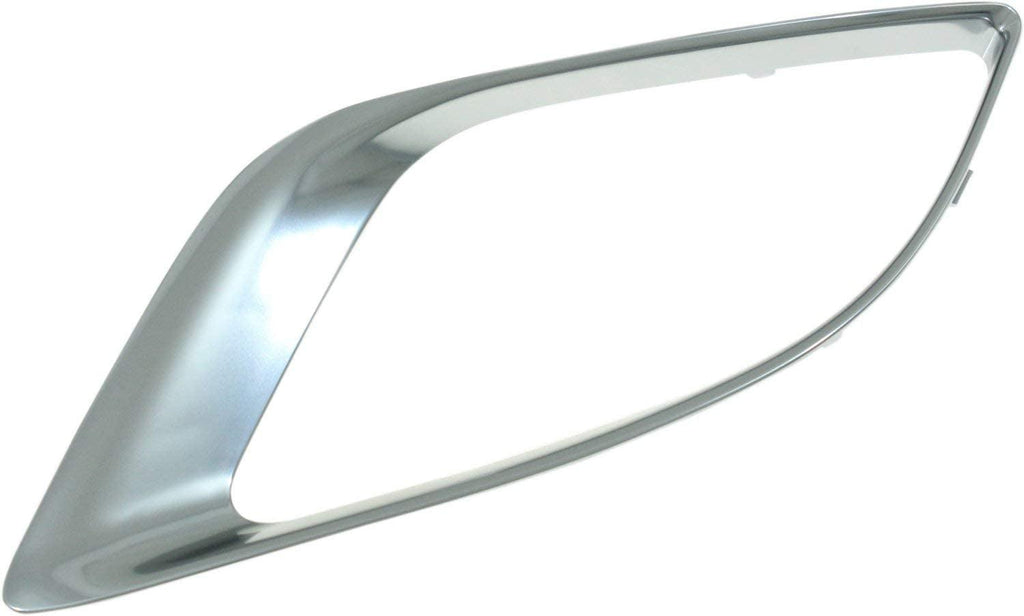 Fog Light Trim Set of 2 Compatible with 2014-2020 Dodge Durango Silver Front, Driver and Passenger Side