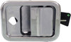 for Freightliner Columbia Exterior Door Handle Front, Driver Side Chrome (2000-2011) | with Key Hole| Trim: Base/120