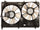 Four Seasons Dual Radiator and Condenser Fan Assembly for 04-10 Endeavor 76196