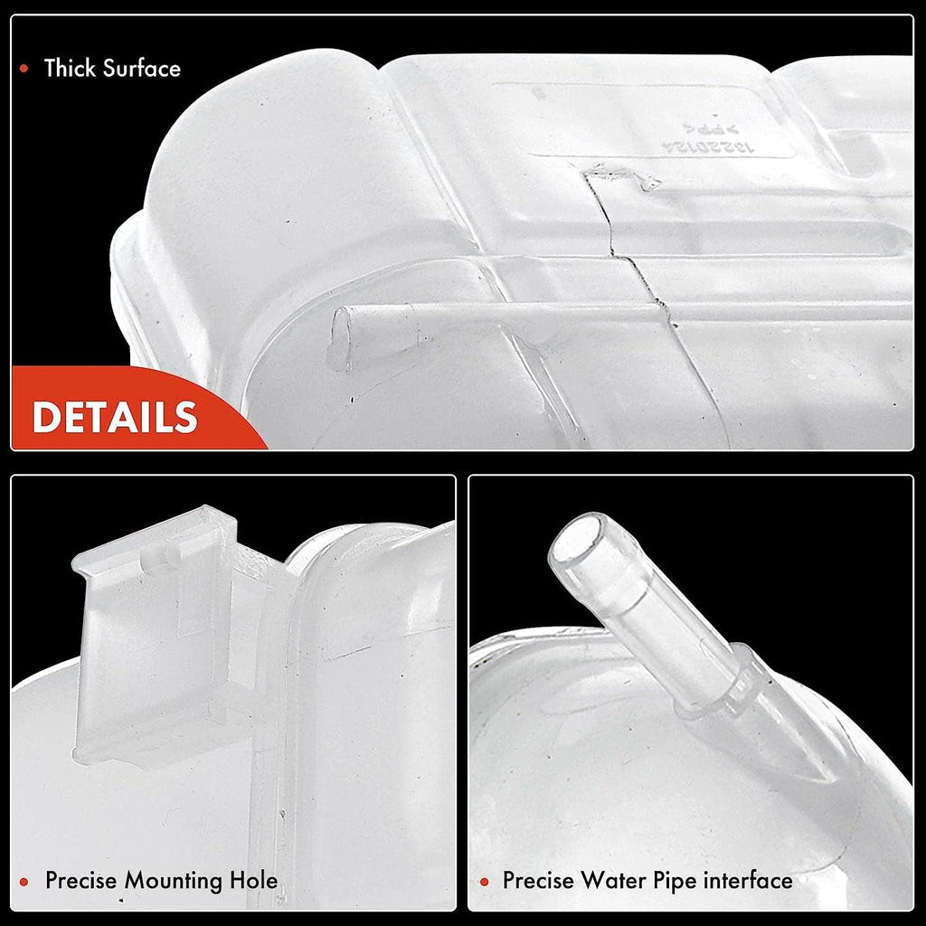 A-Premium Engine Coolant Overflow Recovery Reservoir Tank Compatible with Cadillac SRX, XTS 2013-2019 & Buick Allure, Lacrosse 2010-2016, Regal 2011-2017, Replace# 22917996, 22924025, 22950436