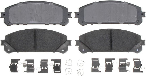 Gold 17D1324CH Ceramic Front Disc Brake Pad Set