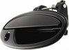 for Buick Park Avenue Exterior Door Handle Front, Passenger Side Smooth Black 1997-2005 | with Key Hole | Trim: Base/Ultra | GM1311170 | 25699150