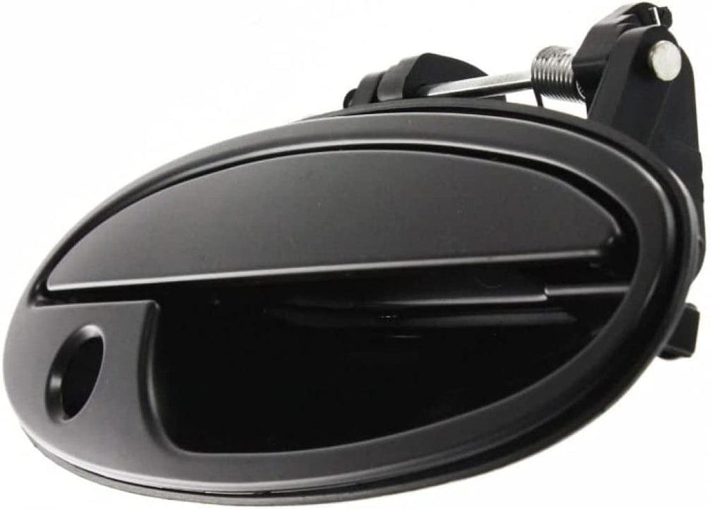 for Buick Park Avenue Exterior Door Handle Front, Passenger Side Smooth Black 1997-2005 | with Key Hole | Trim: Base/Ultra | GM1311170 | 25699150