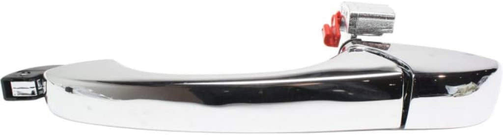 Compatible with Dodge Journey Exterior Door Handle 2009 2010 Driver Side | Rear | Chrome | Trim:All Submodels | CH1520129 | 4589659AA