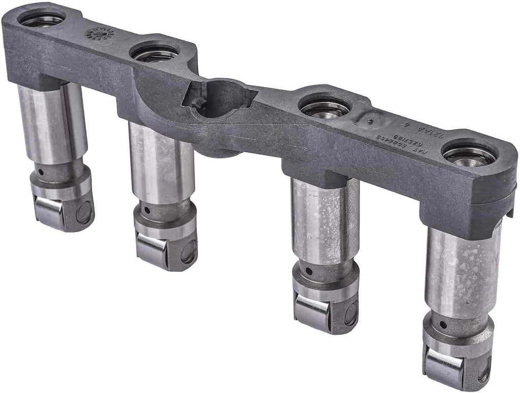 Hydraulic Roller Lifters | Fits Chrysler Hemi GEN III Engines 5.7L, 6.1L, 6.4L | Includes 4 Lifters with 1 Lifter Bridge | Non-Multi-Displacement Design