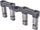 Hydraulic Roller Lifters | Fits Chrysler Hemi GEN III Engines 5.7L, 6.1L, 6.4L | Includes 4 Lifters with 1 Lifter Bridge | Non-Multi-Displacement Design