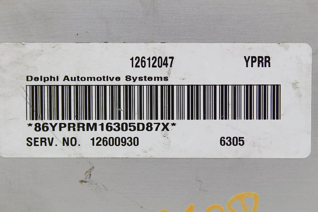 06-09 Grand Prix 12600930 Computer Brain Engine Control ECU ECM Module