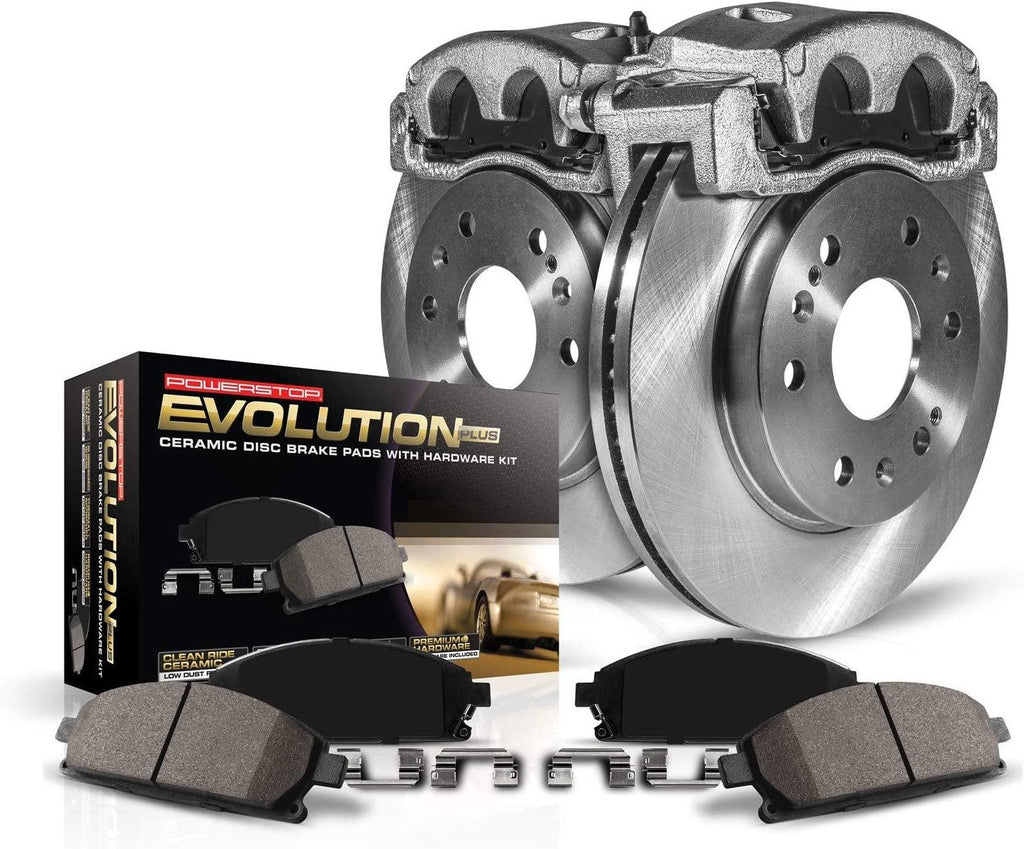 KCOE1043 Autospecialty 1-Click OE Replacement Brake Kit with Calipers