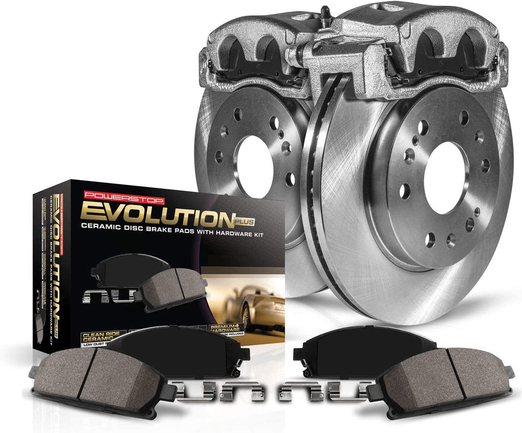 KCOE5438A Autospecialty 1-Click OE Replacement Brake Kit with Calipers