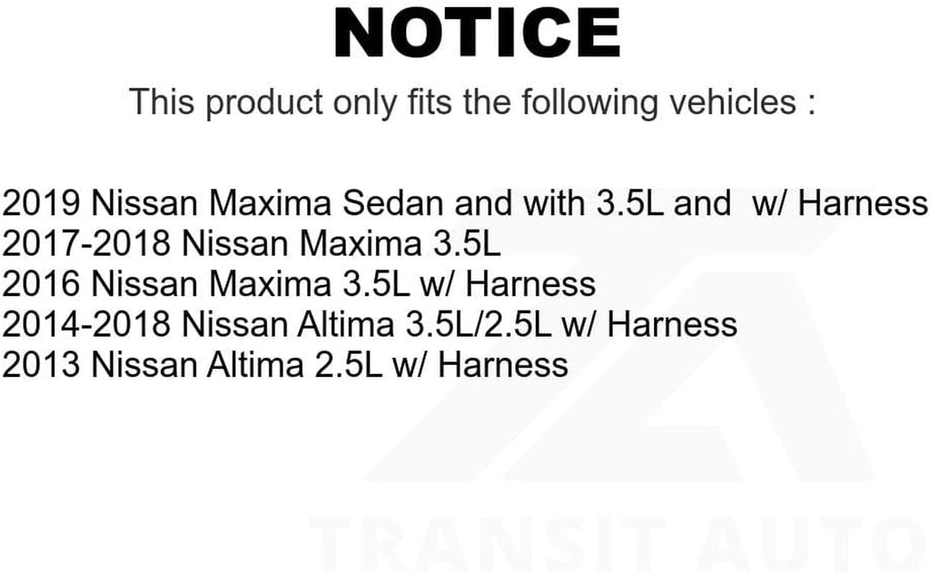 Mpulse Front ABS Wheel Speed Sensor SEN-2ABS2759 for Nissan Altima Maxima