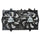 Dual Radiator and Condenser Fan Assembly Fits 2015 Nissan Rogue