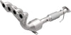 Manifold Catalytic Converter OEM Grade Federal/Epa Compliant 52443 - Stainless Steel 2.25In Main Piping, 33.3In Overall Length, Pre-Converter O2 Sensor - Escape OEM Replacement