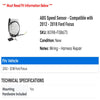 ABS Speed Sensor - Compatible with 2012 - 2018 Ford Focus 2013 2014 2015 2016 2017