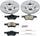 KOE4581 Autospecialty Front Replacement Brake Kit-Oe Brake Rotors & Ceramic Brake Pads