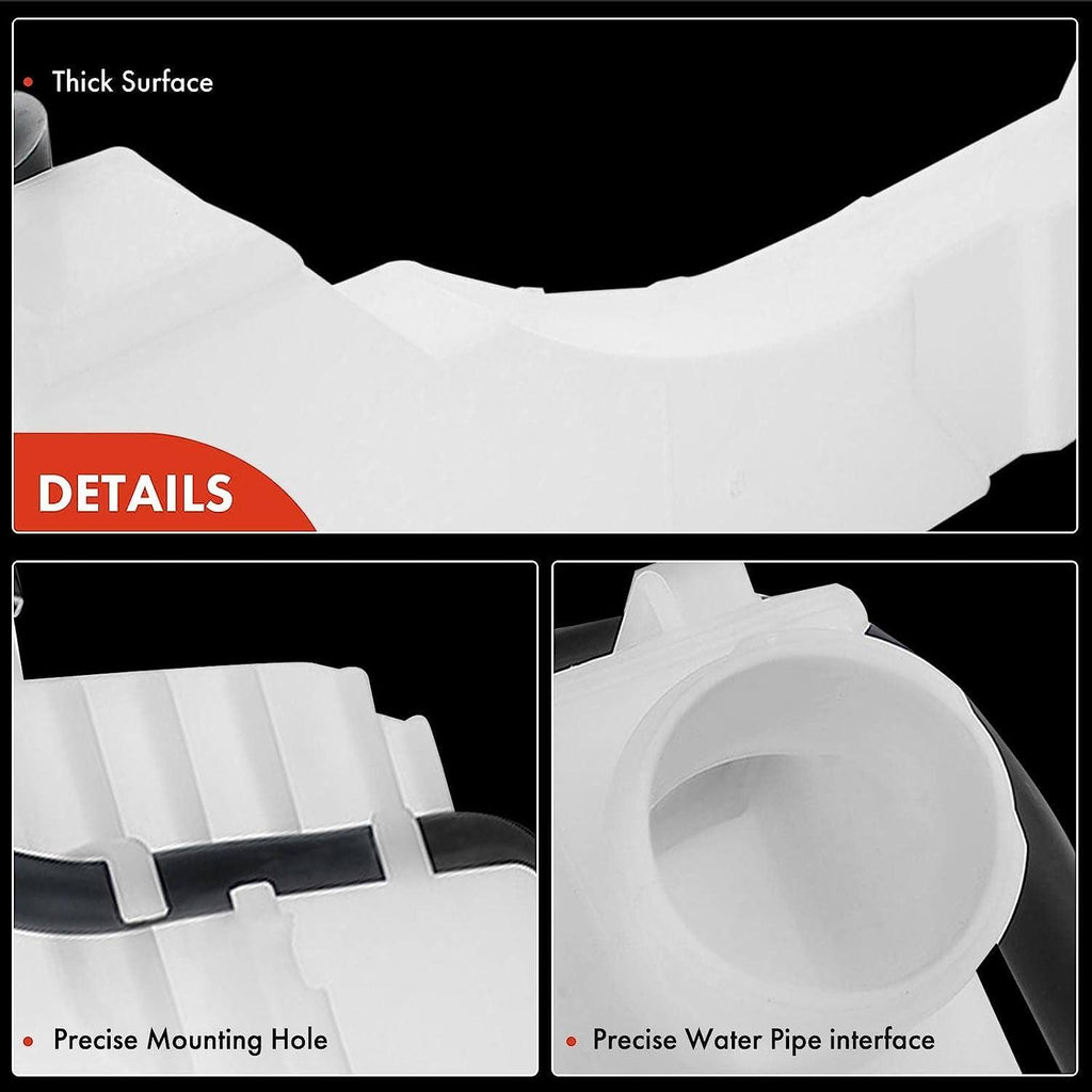 A-Premium Engine Coolant Overflow Recovery Reservoir Tank [W/Cap & Tubing] Compatible with Nissan Sentra 2017-2019 1.6L, Replace # 217104FU0A