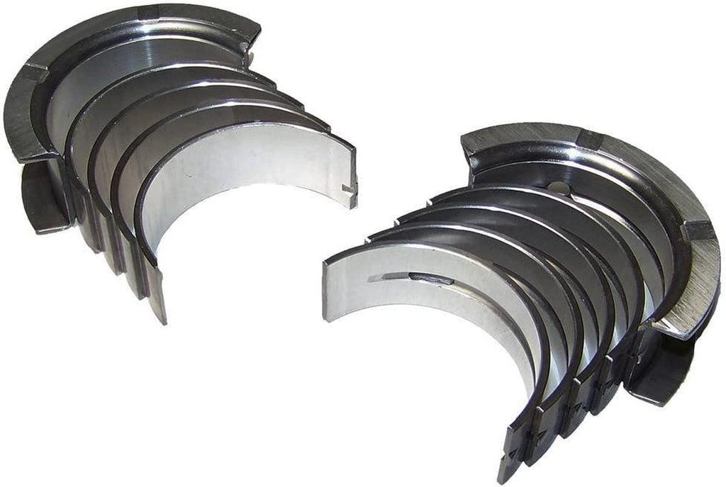DNJ MB1122.10 Oversize Main Bearings for 1994-2002 / Dodge, Jeep/Cherokee, Dakota, Wrangler / 2.5L / OHV / L4 / 8V / 150Cid, 153Cid