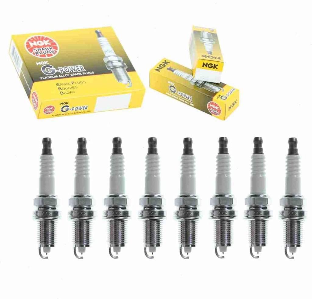8 Pc NGK G-Power Spark Plugs Compatible with Dodge Durango 4.7L 5.2L 5.9L V8 1998-2007