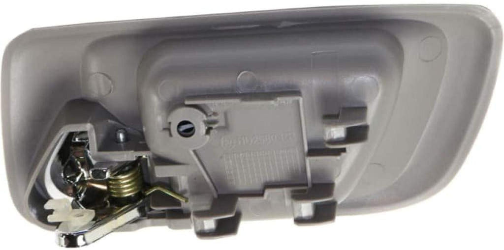 For Honda Accord Interior Door Handle Rear, Passenger Side Gray Bezel with Chrome Lever (1998-2002) | Trim:All Submodels | HO1353104 | 72620S84A01ZB