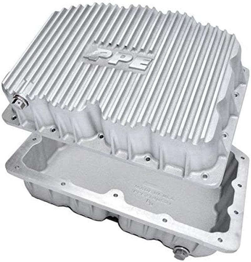 PPE - Heavy Duty Cast Aluminum Oil Pan Ford (Raw) 314052100 Compatible with Ford 2011-2021 6.7L Powerstroke