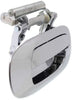 Compatible with Dodge Dakota Exterior Door Handle 2000-2004 Passenger Side | Rear | Chrome | Trim:All Submodels