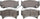 Advics AD0668: Disc Brake Pad Set