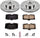KOE2367 Autospecialty Front Replacement Brake Kit-Oe Brake Rotors & Ceramic Brake Pads