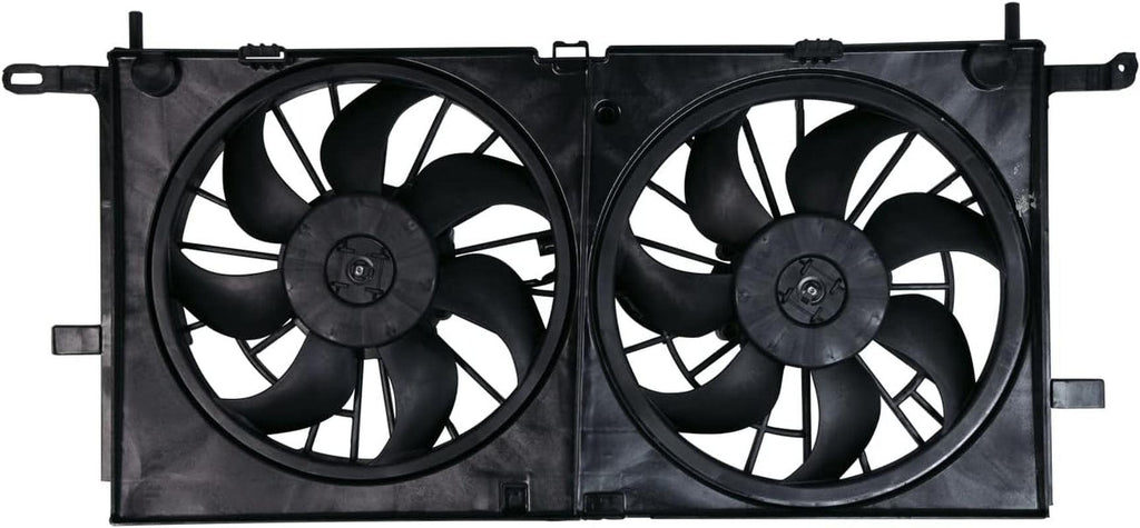 621540 Chevrolet Uplander Driver Side Replacement Radiator/Condenser Cooling Fan Assembly