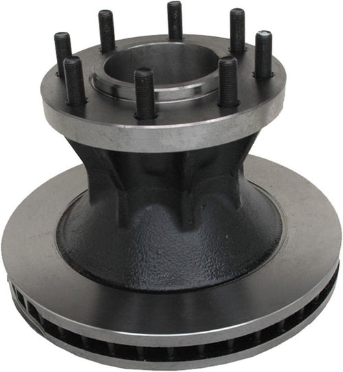 Gold 18A97 Black Hat Front Disc Brake Rotor and Hub Assembly