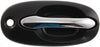 for Kia Sedona Exterior Door Handle Front, Passenger Side Primed Bezel with Chrome Lever (2002-2005) | with Key Hole | Trim: EX | KI1311102 | 0K53A58410AXX