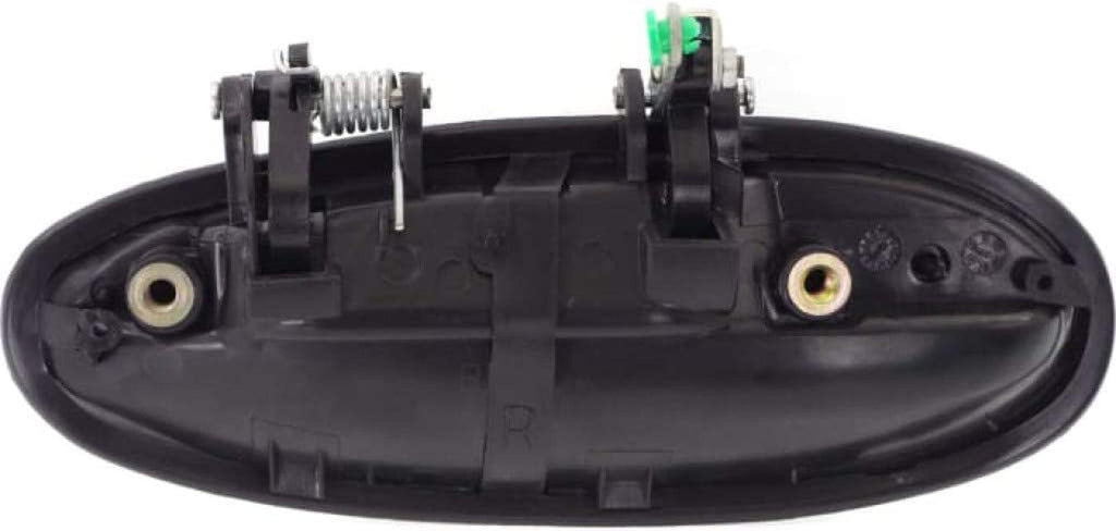 For Buick Lesabre Exterior Door Handle Rear Passenger Side Smooth Black 2000-2005 | Trim:All Submodels | GM1521112 | 25698991