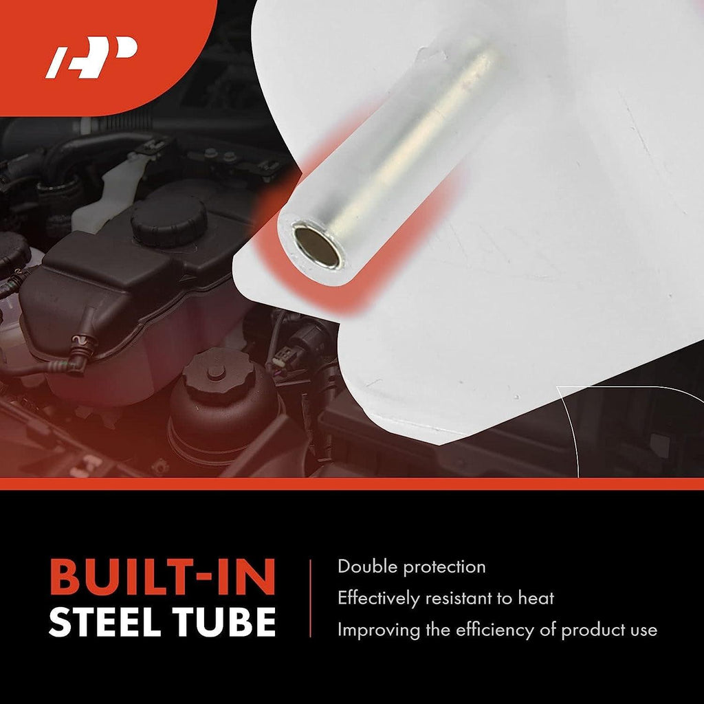 A-Premium Engine Coolant Overflow Recovery Reservoir Tank [With Cap] Compatible with Chevy Aveo Aveo5 2007-2011 & Pontiac G3 2009-2010, [1.6L], Replace# 96930818, 96815542