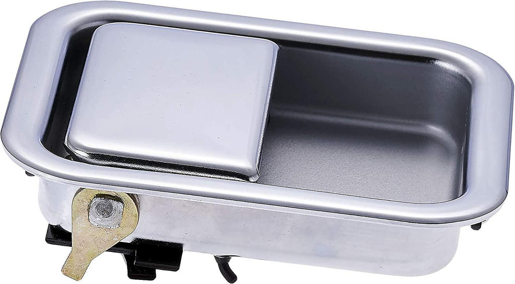 Dorman 760-5504 Front Driver Side Exterior Door Handle Compatible with Select Volvo Models, Silver; Chrome