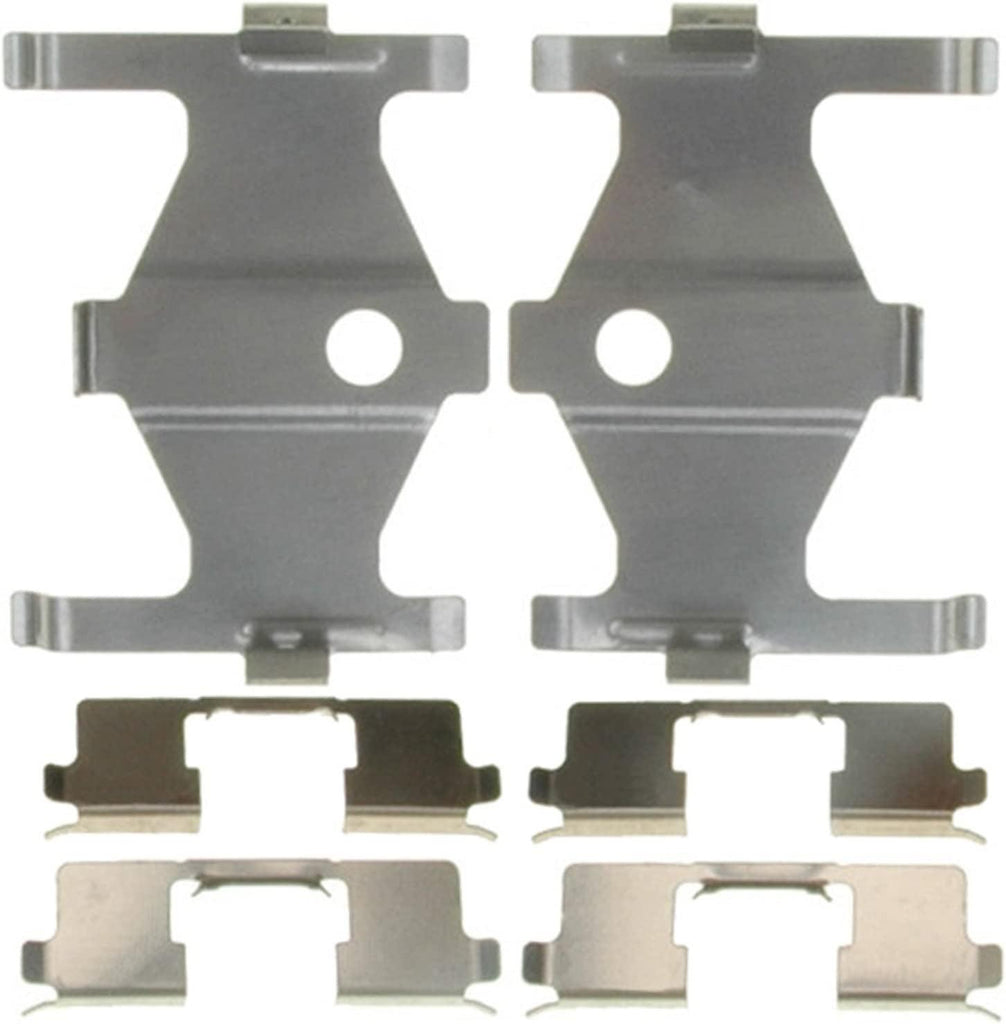 Gold 18K2036X Rear Disc Brake Caliper Hardware Kit with Clips