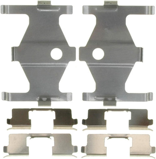 Gold 18K2036X Rear Disc Brake Caliper Hardware Kit with Clips