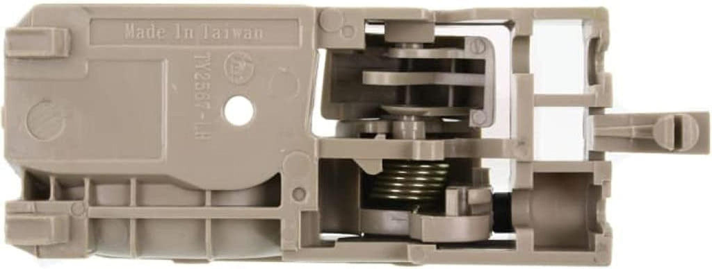 Compatible with Toyota Corolla Interior Door Handle Front, Driver Side Beige (2003-2008) | with Door Lock Button| Trim:All Submodels