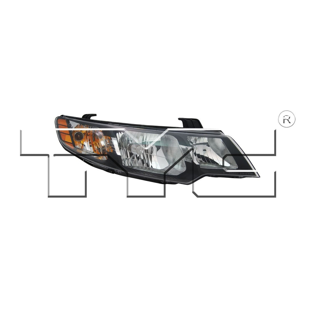 TYC Headlight Assembly for 10-13 Forte 20-9117-00-9