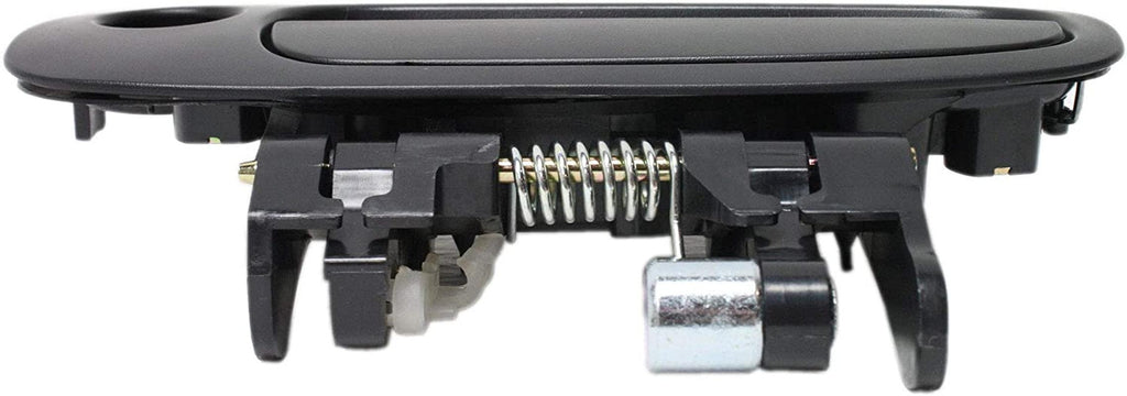 Exterior Door Handle Compatible with 1998-2002 Toyota Corolla, Fits 1998-2002 Chevrolet Prizm Front, Driver Side Partslink TO1310132