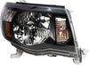 Performance Headlight Set Black for 05-11 Tacoma Pickup Truck