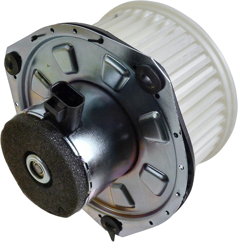 A/C Heater Blower Motor W/Fan Cage & Resistor Kit Compatible with Buick Chevy Olds Pontiac