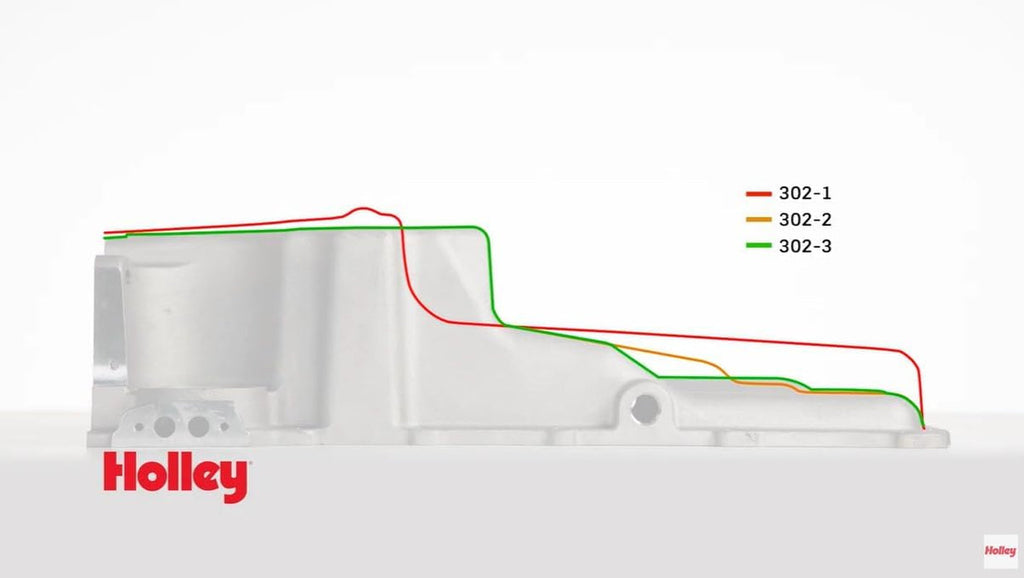 302-3BK LS Swap Oil Pan Additional Front Clearance Carbon Black Ceramic