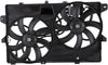 622040 Cooling Fan Assembly Compatible with 2010-2014 Ford Edge, Black