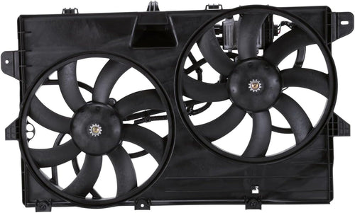 622040 Cooling Fan Assembly Compatible with 2010-2014 Ford Edge, Black