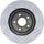 Gold 18A2724SD Performance Front Disc Brake Rotor