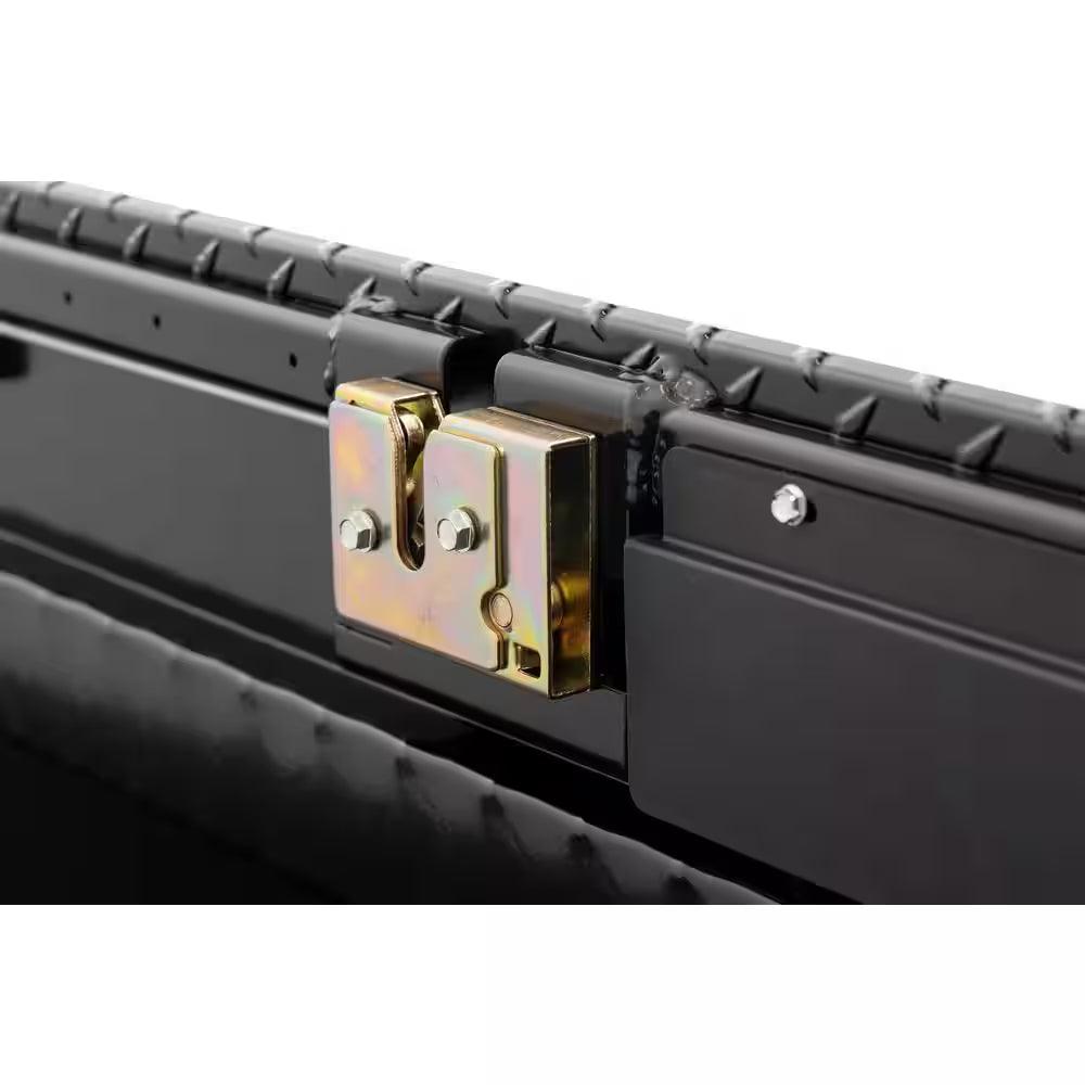 62.5 In. Gloss Black Aluminum Compact Truck Tool Box