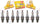 (Set of 8) NGK 6703 BPMR7A SOLID Standard Plug Spark Plugs