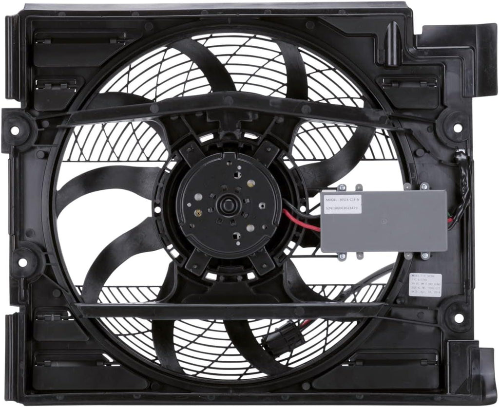 611240 Cooling Fan Assembly Compatible with 1999-2003 BMW 5 Series