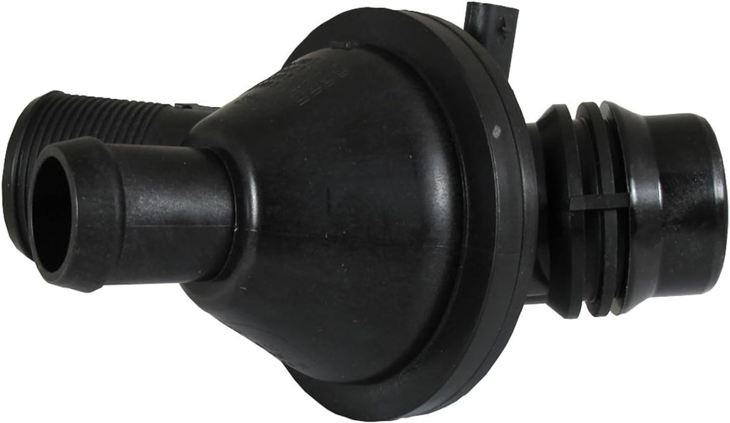 49618 Engine Coolant Thermostat with Water Outlet Housing for Select BMW Vehicles, 1 Pack
