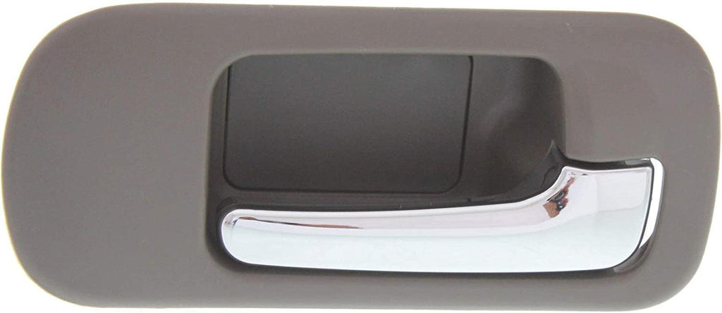 Front, Driver and Passenger Side Exterior Door Handle Set of 4 Compatible with 2001-2005 Honda Civic