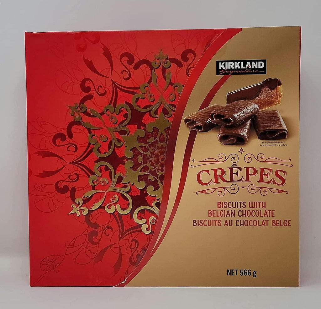 Crepes Biscuits with Chocolate 19.97 Oz, 20 Oz, Red / Blue