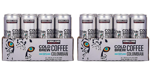 Signature Cold Brew Colombian Coffee 12 Cans /11 Fl Ounce Net Wt 132 Fl Ounce Pack of 2
